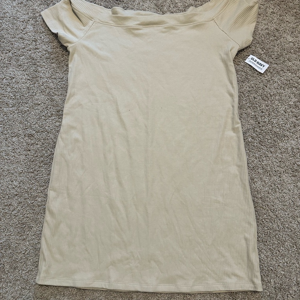 Brand new tan mini dress. Size XXL Petite